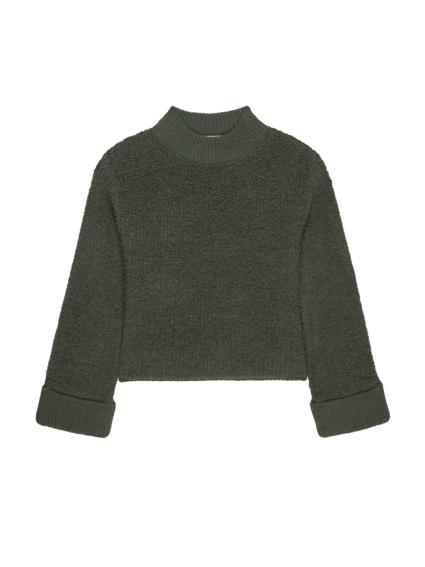  NATION LTD Briar Cuffed Funnel Neck Sweater