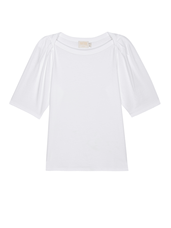 NATION LTD Deana Solid Envelope T-Shirt