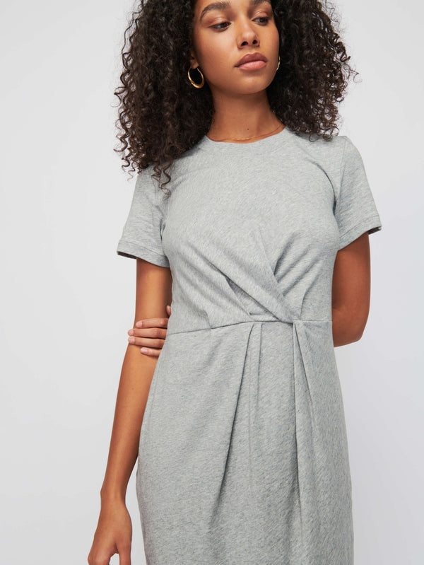 NATION LTD Fortuna Twisted T-Shirt Dress