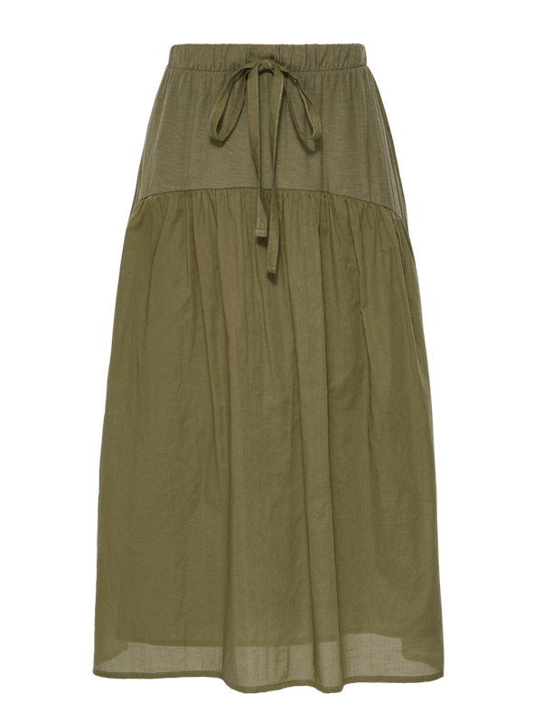 NATION LTD Helena Combo Midi Skirt