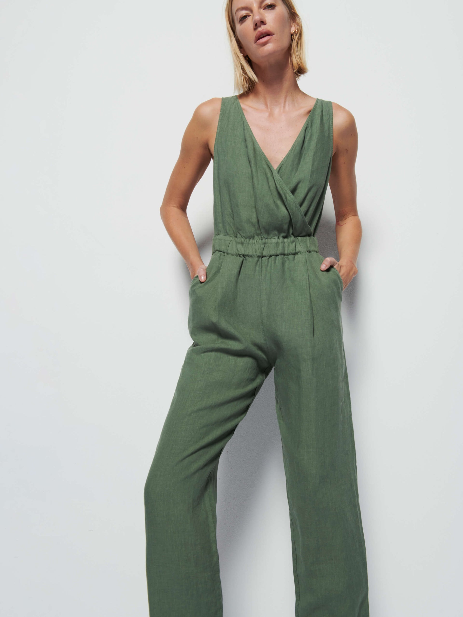 Kiara Jumpsuit - Sea Spray | NATION LTD