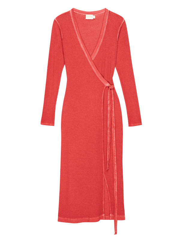 NATION LTD Madera Wrapped Midi Dress