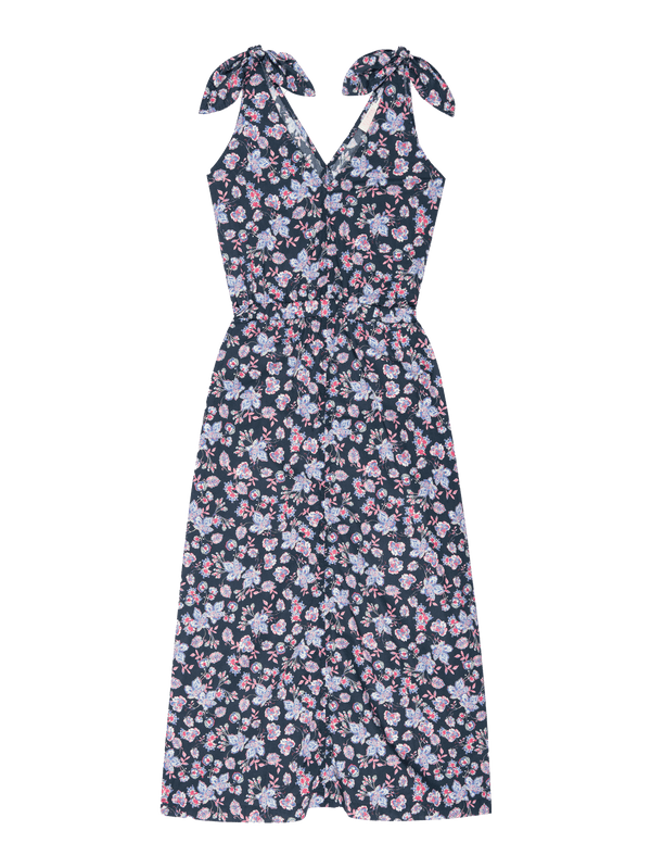 NATION LTD Marcela Tie Strap Midi Dress