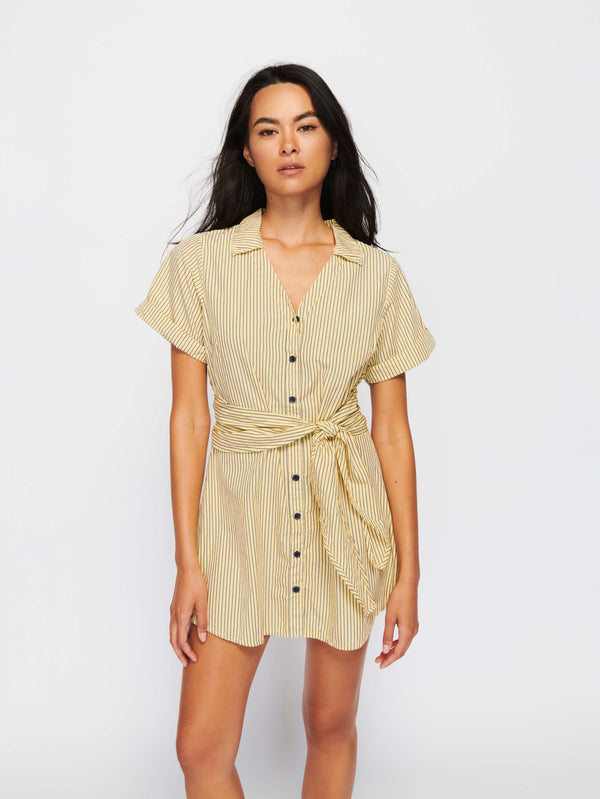 NATION LTD Nida Wrapped Button Up 