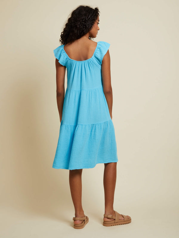 NATION LTD Noa Ruffled Mini Dress