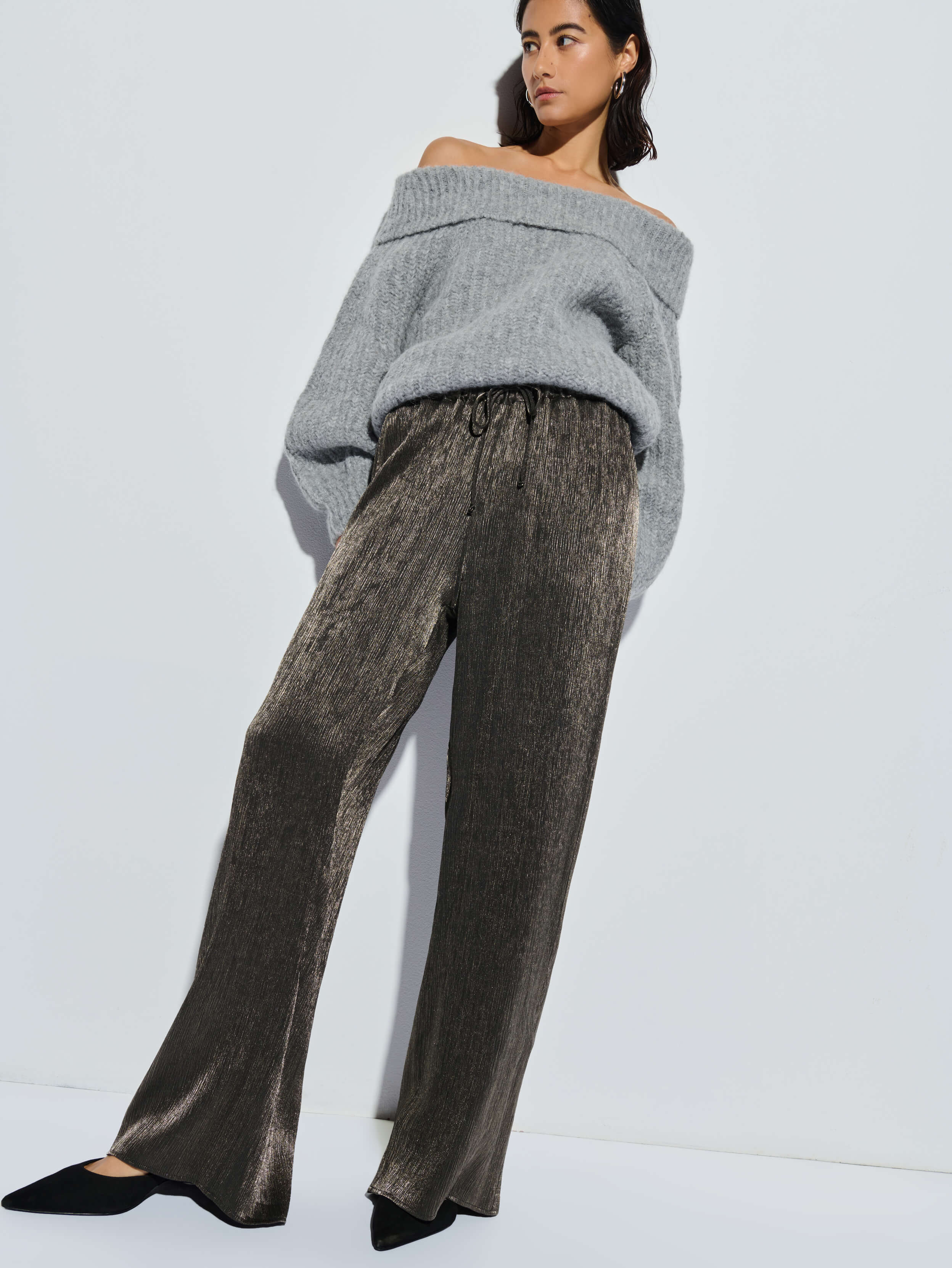 Paloma パロマHighwaist Tuck Pants(Size S)