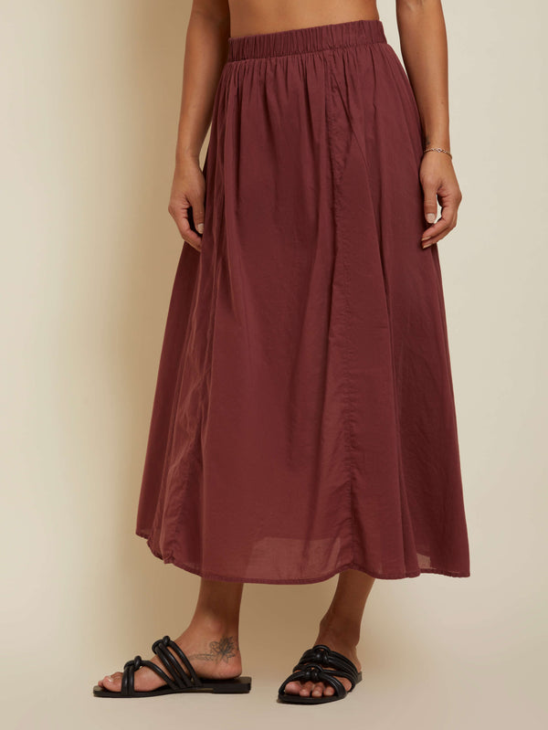 NATION LTD Petra Gored Maxi Skirt