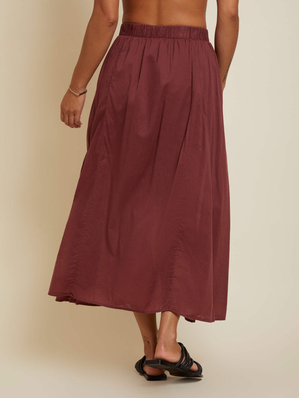 NATION LTD Petra Gored Maxi Skirt