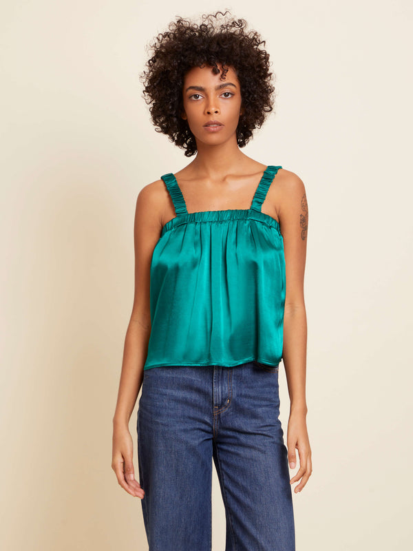 NATION LTD Rivka Tank W/ Elastic Detail