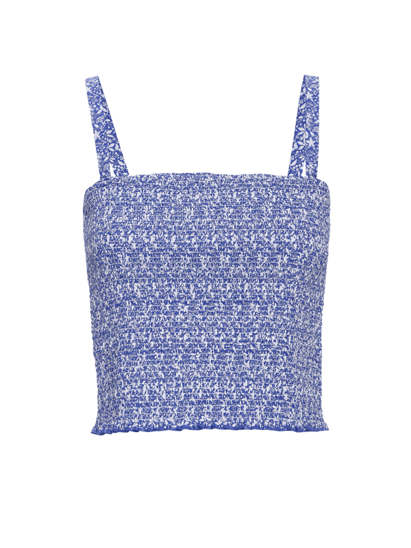 NATION LTD Rumer Gathered Crop Cami