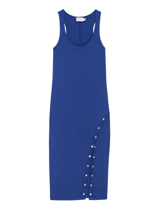 NATION LTD Sevan Dress with Button Detail