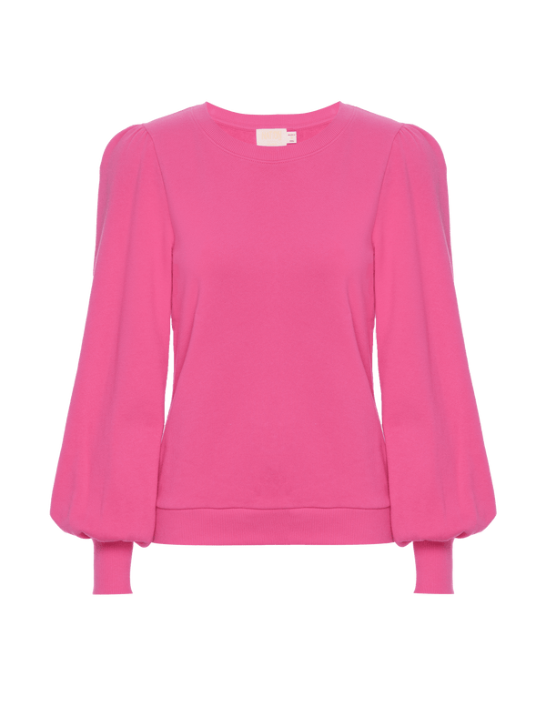 NATION LTD Sunny Sweatshirt W/ Covered Buttons