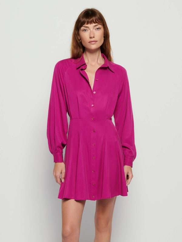 NATION LTD Tanya Button Up Mini Dress