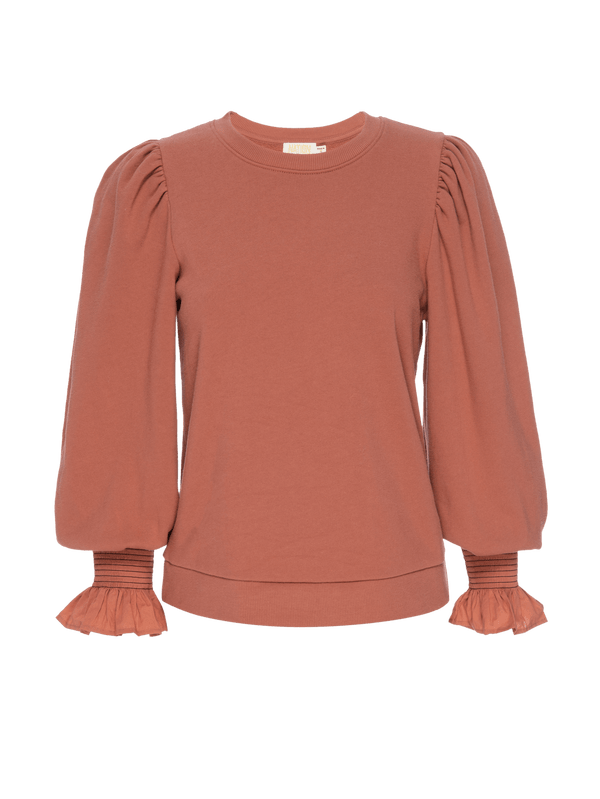 NATION LTD Cecile Puff Sleeve Sweatshirt