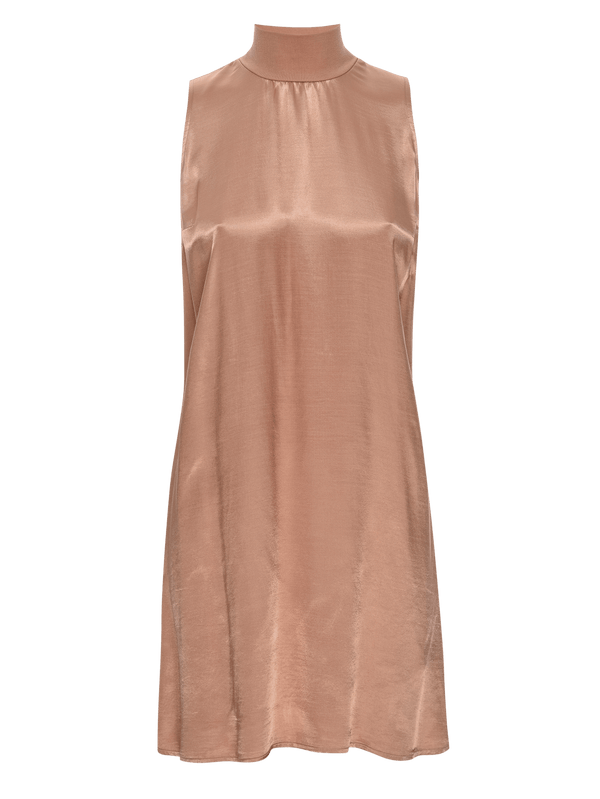 NATION LTD Jett Sleeveless Mock Neck Mini Dress