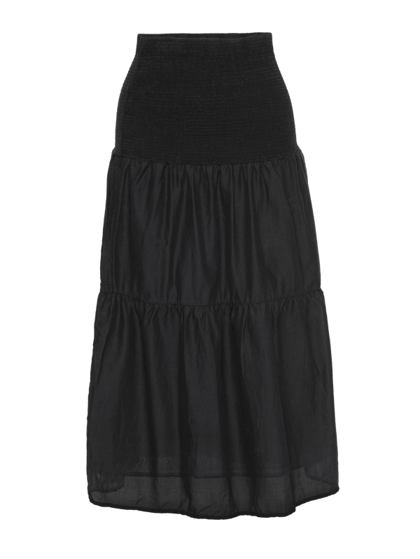 NATION LTD Rocha Tiered Midi Skirt